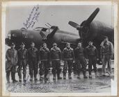 First A.A.F. Bombardment Crew to Raid Germany
